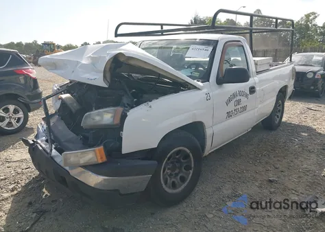 2007 Chevrolet Silverado 1500 Classic Work Truck z USA, uszkodzony, nr VIN 1GCEC14X57Z143641